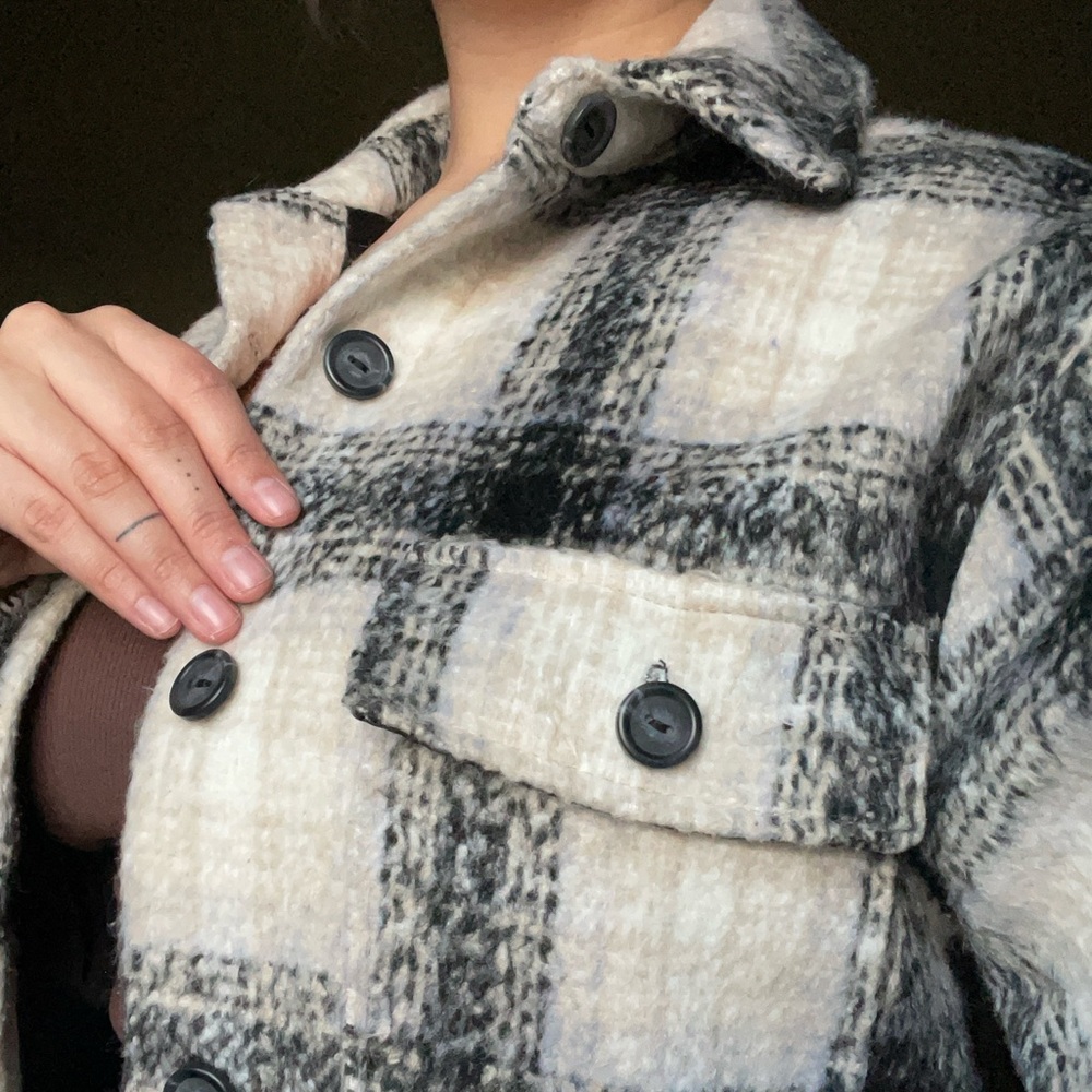 AMBIANCE outwear plaid jacket